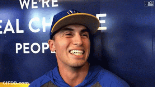 Baseball Player Wearing Mets Jersey GIF