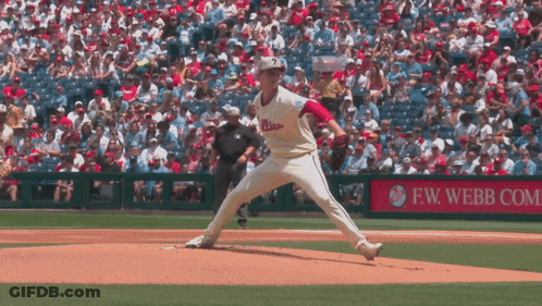 Baseball Player Wearing PA Jersey GIF