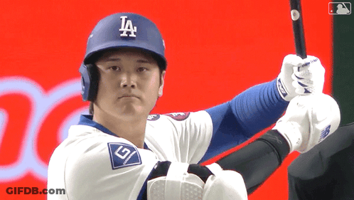 Baseball Player With A Helmet GIF