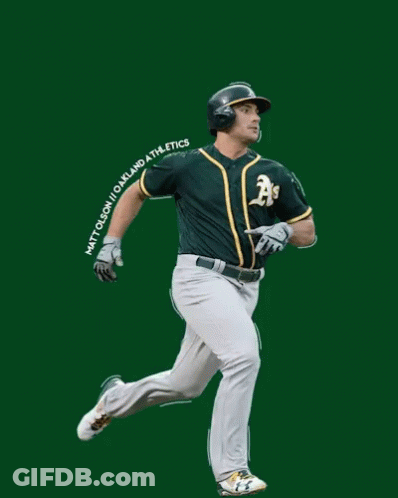 Baseball Player With A Jersey GIF