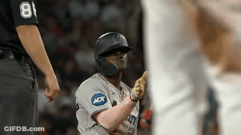 Baseball Player With Adt Jersey GIF