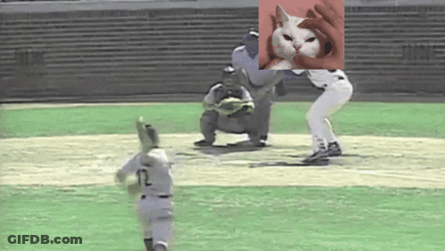 Baseball Player With Number 12 On Shirt GIF