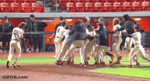 Baseball Player With Number 13 On Shirt GIF