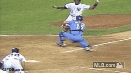 Baseball Player With Number 20 GIF