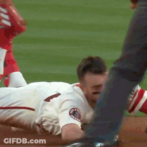 Baseball Player With Number 21 GIF