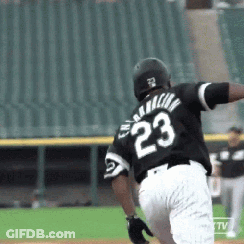 Baseball Player With Number 23 GIF
