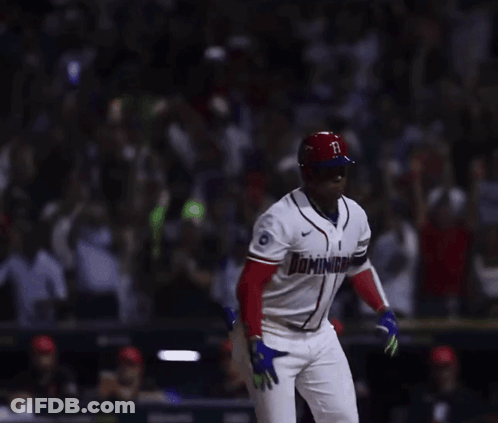 Baseball Player With Number 23 GIF