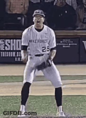 Baseball Player With Number 29 GIF