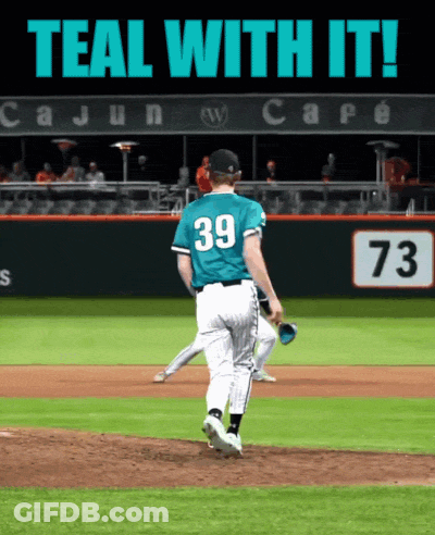 Baseball Player With Number 39 GIF