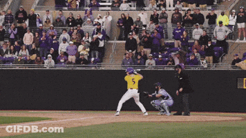 Baseball Player With Number 5 GIF