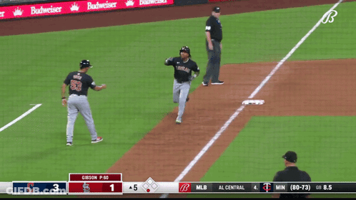 Baseball Player With Number 53 On Jersey GIF