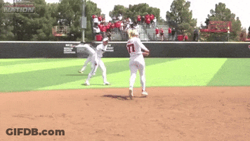 Baseball Player With Number 71 On Jersey GIF