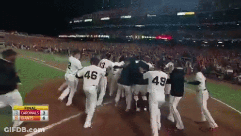 Baseball Players Number 46 And 49 GIF