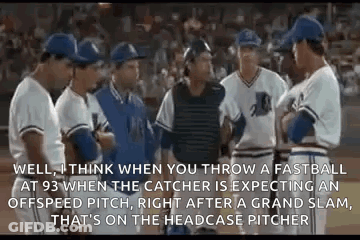 Baseball Players Standing On Field GIF