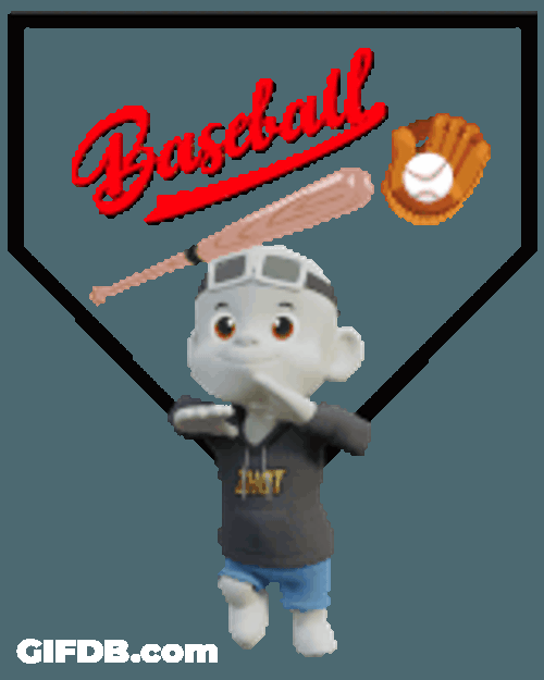 Baseball Sports Sticker GIF