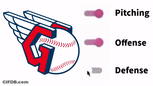 Baseball With Wings Pitching Offense And Defense GIF