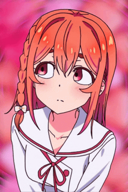 Bashful Sumi Sakurasawa Eyes Rolling GIF