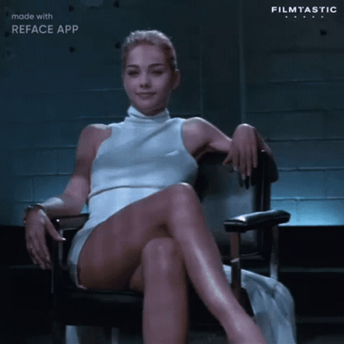 Basic Instinct Flawless Legs Sharon Stone GIF