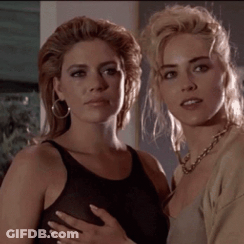Basic Instinct Sharon Stone GIF