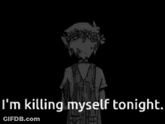 Basil Omori I'm Killing Myself Tonight GIF