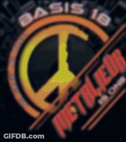 Basis 18 Metaleur Peace Sign Logo GIF