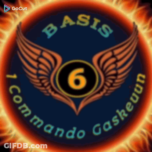 Basis 6 Commando Gaskeuun With Wings GIF