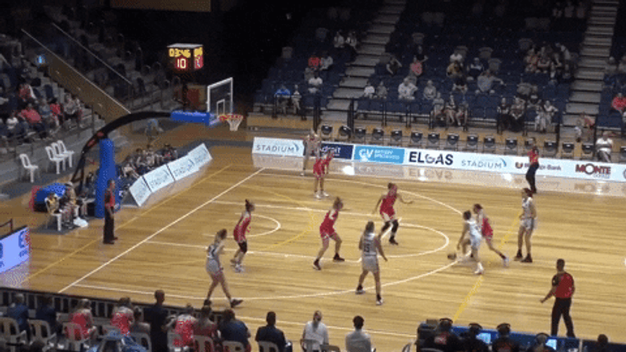 Basketball Assist Pass Inside Court GIF