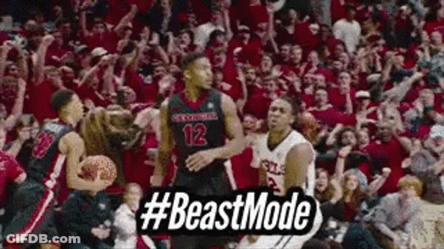 Basketball Beast Mode GIF