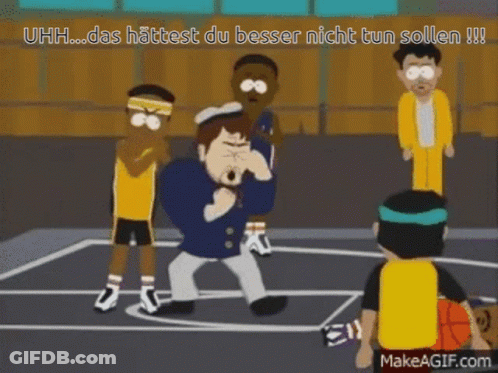 Basketball Cartoon Uhh Das Hattest Du Besser Nicht Tun Sollen GIF