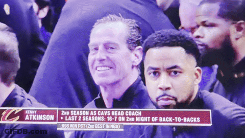 Basketball Coach Kenny Atkinson GIF