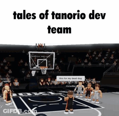 Basketball Court Tales Of Tanorio Dev Team GIF