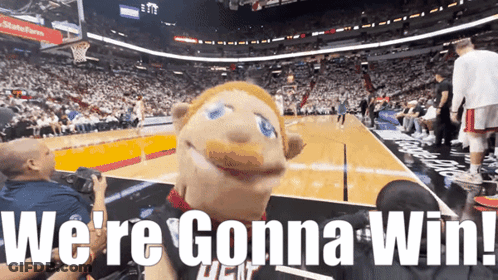 Basketball Court We're Gonna Win GIF
