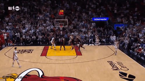 Basketball Game At Kasena Center GIF