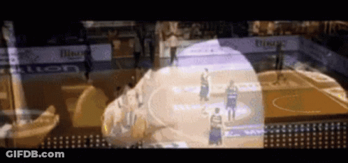 Basketball Game At Lions Stadium GIF