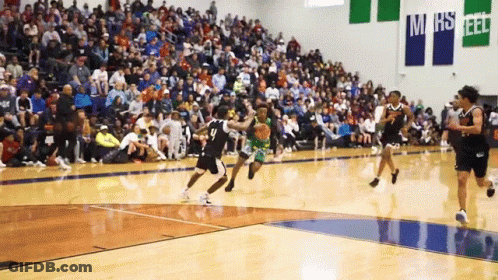 Basketball Game At Mars GIF