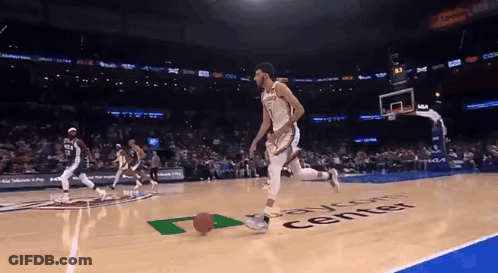 Basketball Game At Paycom Center GIF