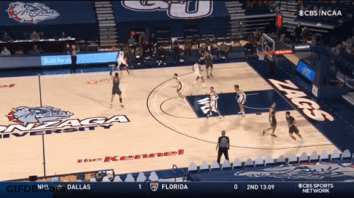 Basketball Game Between Dallas And Florida GIF
