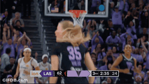 Basketball Game Between Las Vegas And Ion GIF