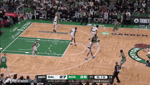 Basketball Game Boston Score 26 27 GIF