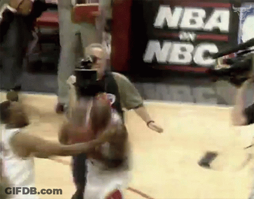 Basketball Game Broadcast On NBC GIF