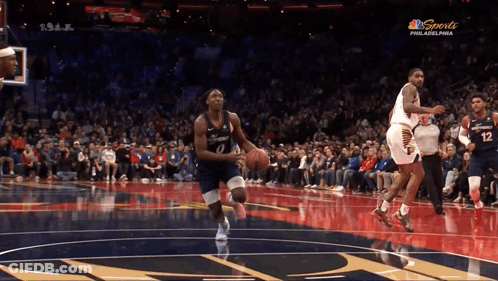 Basketball Game Broadcast On NBC GIF