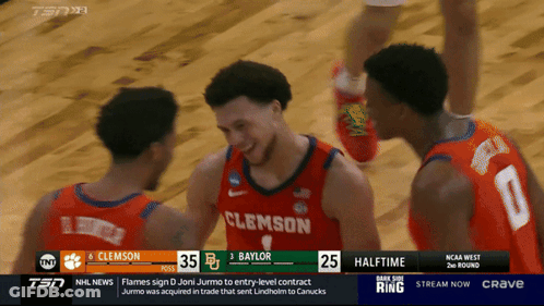 Basketball Game Clemson Vs Baylor On TV GIF