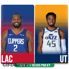 Basketball Game Clippers Jazz June 18 10 PM ET GIF