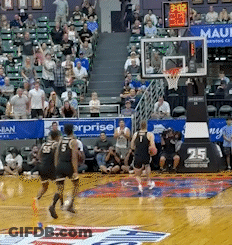 Basketball Game Crowd Enterprise Banner GIF