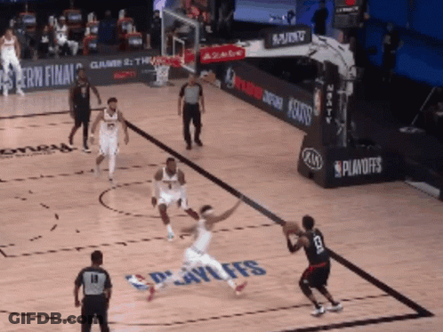 Basketball Game During Playoffs GIF