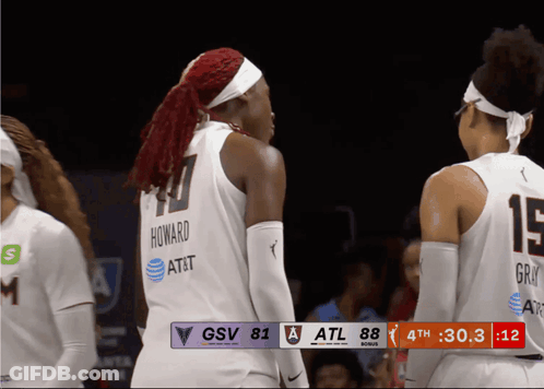 Basketball Game GSV Vs ATL 88 GIF
