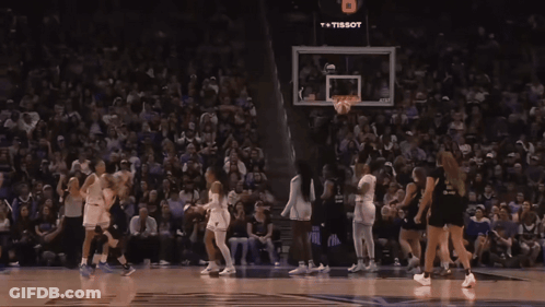Basketball Game In New York NY Stadium GIF