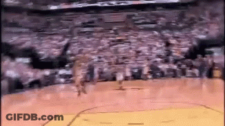 Basketball Game In Stadium GIF