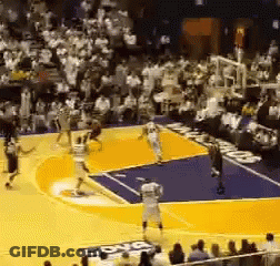 Basketball Game In Stadium GIF