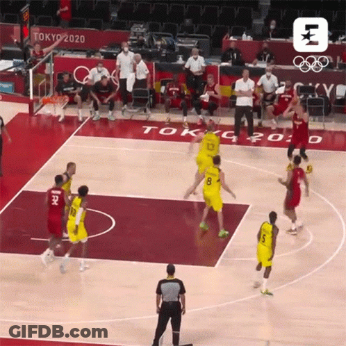 Basketball Game In Tokyo 2020 GIF